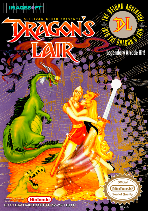 Dragon's Lair (USA) box art